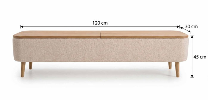 Hanah Home Soporte para TV Sarven Blanco